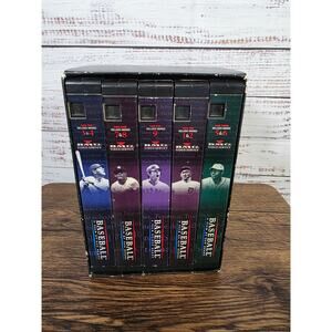 Ken Burns Baseball (1994) PBS Documentary VHS Box Set Complete